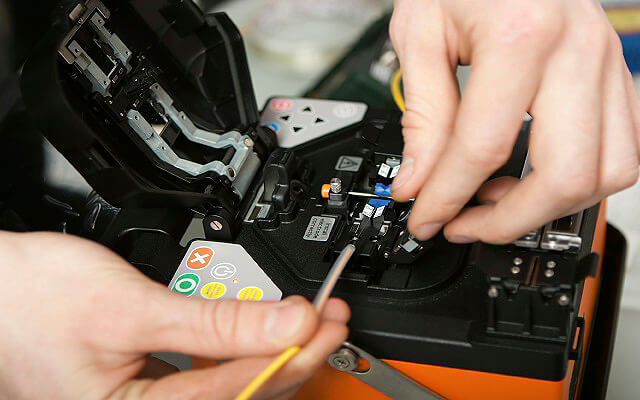 fibre splicing